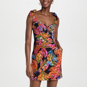 FARM RIO Bananas Mini Dress - SIZE S
